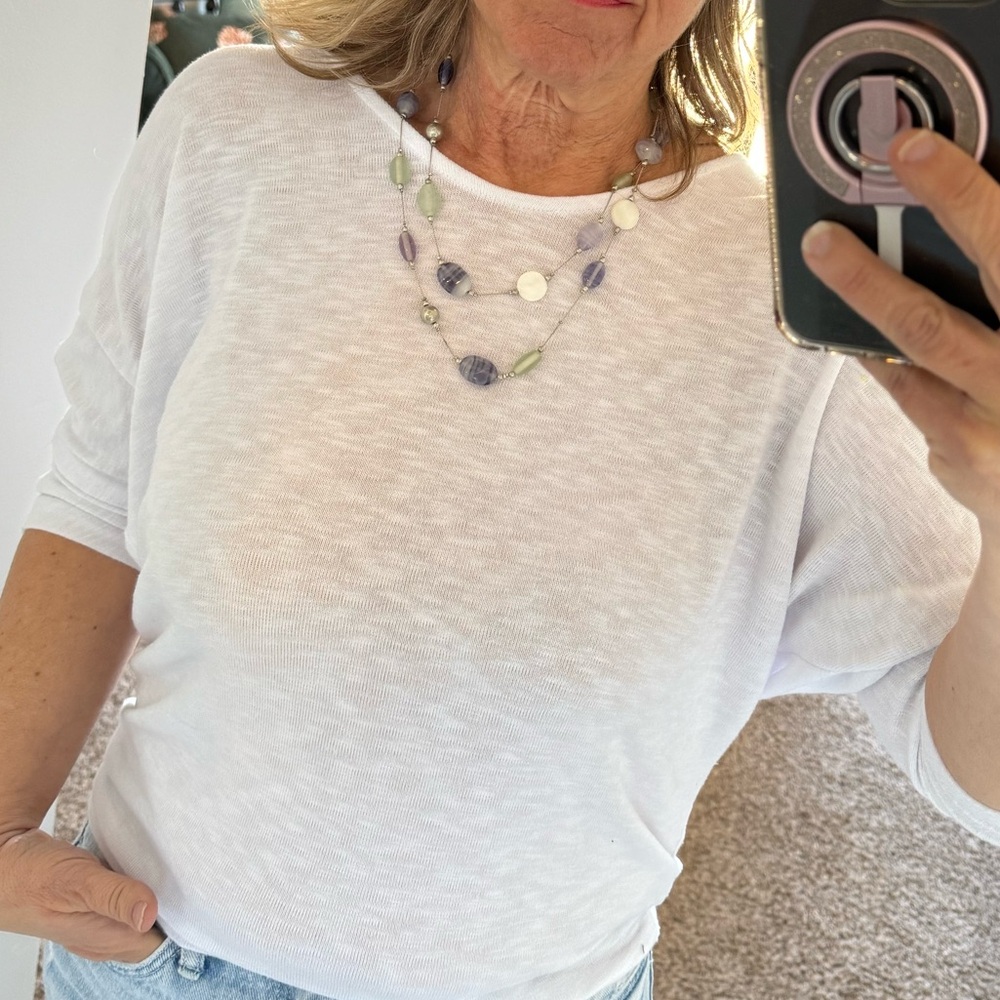 Elegant 💜 Silver and Purple Jewelry Set - Picture 3 of 12